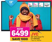 JVC 58" UHD Smart TV (LT-58N785)