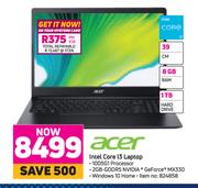 Acer 39cm Intel Core I3 Laptop