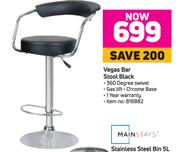 Vegas Bar Stool (Black)