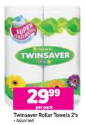 Twinsaver Roller Towel 2's Pack-Per Pack