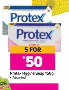 Protex Hygiene Soap Assorted-For 5 x 150g