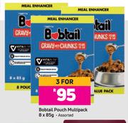 Bobtail Pouch Multipack Assorted-For 3 x 8 x 85g