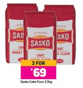 Sasko Cake Flour-For 3 x 2.5Kg