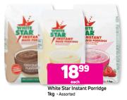 White Star Instant Porridge Assorted-1Kg Each