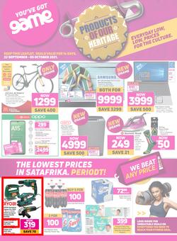 Game : Products Of Our Heritage (22 September - 5 October 2021), page 1