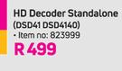 DSTV HD Decoder Standalone DSD41 DSD4140