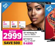 Samsung 32" HD Ready TV