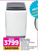 Defy 8kg Top Loader (White) DTL155