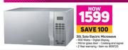 Defy 30L Solo Electric Microwave