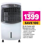 Logik 9L Air Cooler With Remote HLF-20R
