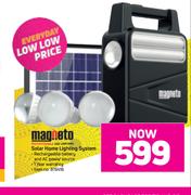 Magneto Solar Home Lighting System