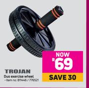 Trojan Duo Exercise Wheel