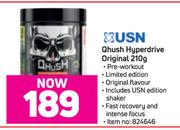 USN Qhush Hyperdrive Original-210g Each