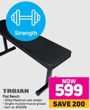 Trojan hot sale flat bench