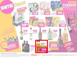 Game Liquor : Stock Up With Our Everyday Low, Low Prices (03 August - 07 August 2022), page 1