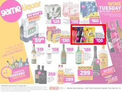 Game Liquor : Stock Up With Our Everyday Low, Low Prices (03 August - 07 August 2022), page 1