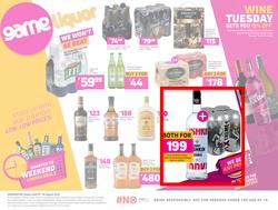 Game Liquor : Stock Up With Our Everyday Low, Low Prices (10 August - 16 August 2022), page 1