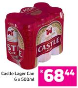 Castle Lager Can-6 x 500ml