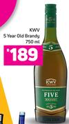 KWV 5 Year Old Brandy-750ml