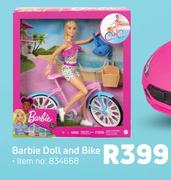 Barbie Doll & Bike
