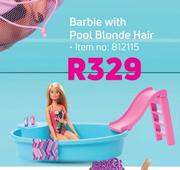 Barbie With Pool Blonde Hair