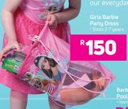 Girls Barbie Party Dress