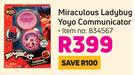 Miraculous Ladybug Yoyo Communicator