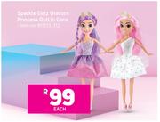 Sparkle Girlz Unicorn Princess Doll In Cone-Each