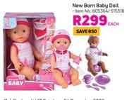 New Born Baby Doll-Each