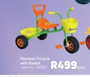 Peerless Tricycle With Basket-Each