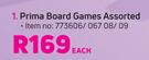 Prima Board Games Assorted-Each
