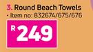 Round Beach Towels