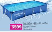 Bestway Steel Pro Pool 4.00m x 2.11m x 81cm