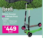 Hook 120mm Scooter Or 3 Wheel Pivot Scooter-Each