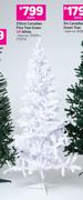 210cm Canadian Pine Tree Green Or White-Each