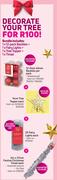 12 Pack 40mm Baubles+14cm Tree Topper+25 Fairy Lights+2m x 37mm Festive Christmas Tinsel-Each