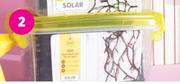 19.9m LED 200 Bulb String Solar Light-Each