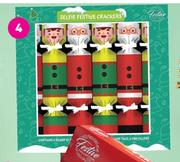 Assorted 6 Pack Selfie Crackers-Each