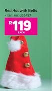 Red Hat With Bells-Each