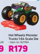 Hot Wheels Monster Trucks 1"64 Scale Die