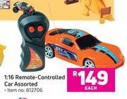 1:16 Remote Controlled Car Assorted-Each
