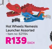 Hot Wheels Nemesis Launcher Assorted-Each
