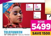 Telefunken 55" UHD LED TV