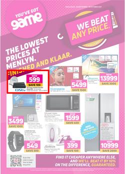 Game Menlyn : The Lowest Prices At Menlyn (28 September - 5 October 2021), page 1