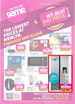 Game Menlyn : The Lowest Prices At Menlyn (28 September - 5 October 2021), page 1