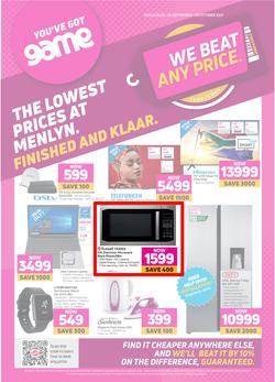 Game Menlyn : The Lowest Prices At Menlyn (28 September - 5 October 2021), page 1