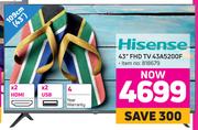 Hisense 43" FHD TV 43A5200F