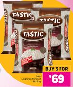 Tastic Long Grain Parboiled Rice 2 Kg- For Buy 3
