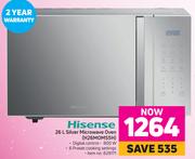 Hisense 26 L Silver Microwave Oven H26MOMS5H