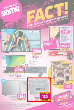 Game : Fact! Everyone Else Is Just Playing Games (16 September - 18 September 2022), page 1